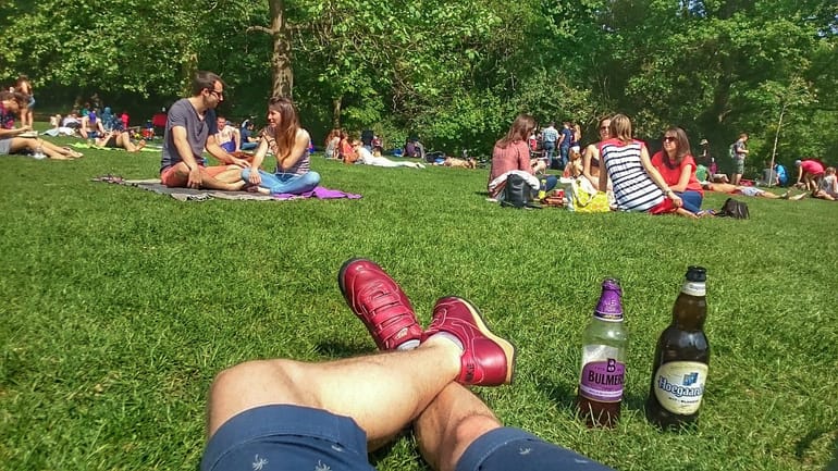 Summer arrived /briefly/