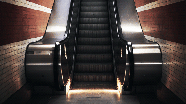 Three Escalators