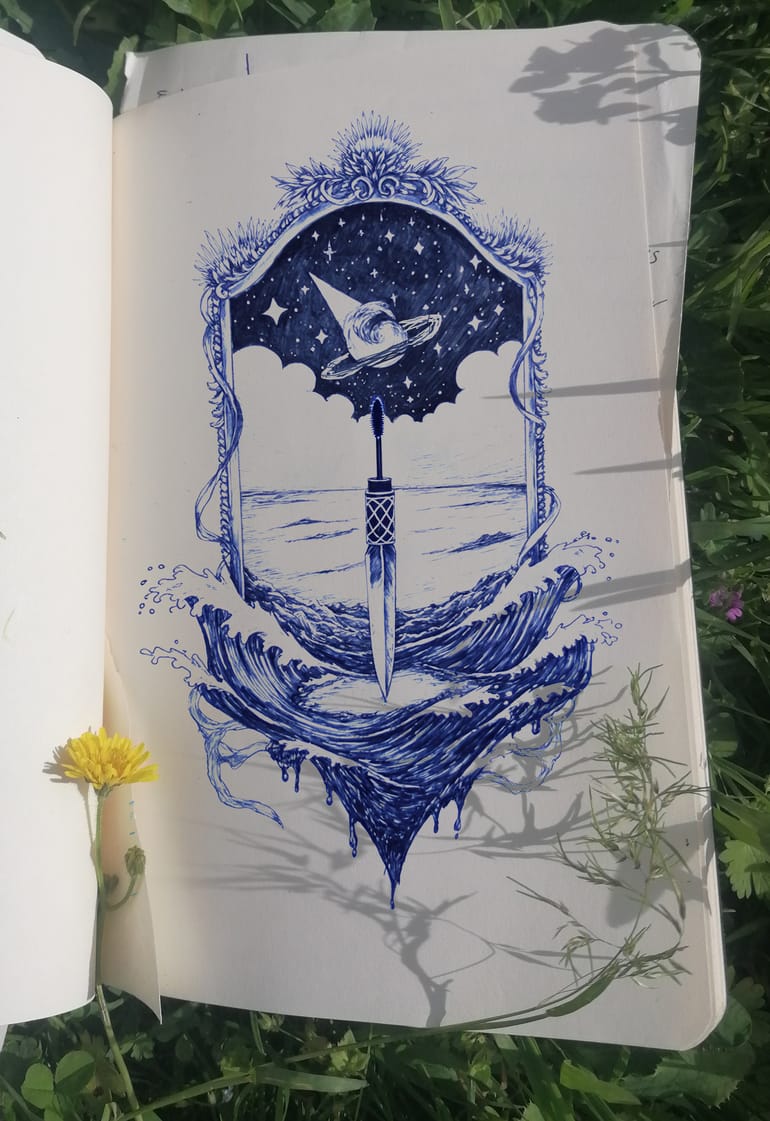 🌊🔮🐟 AstroDoodle for Thursday, April 24th