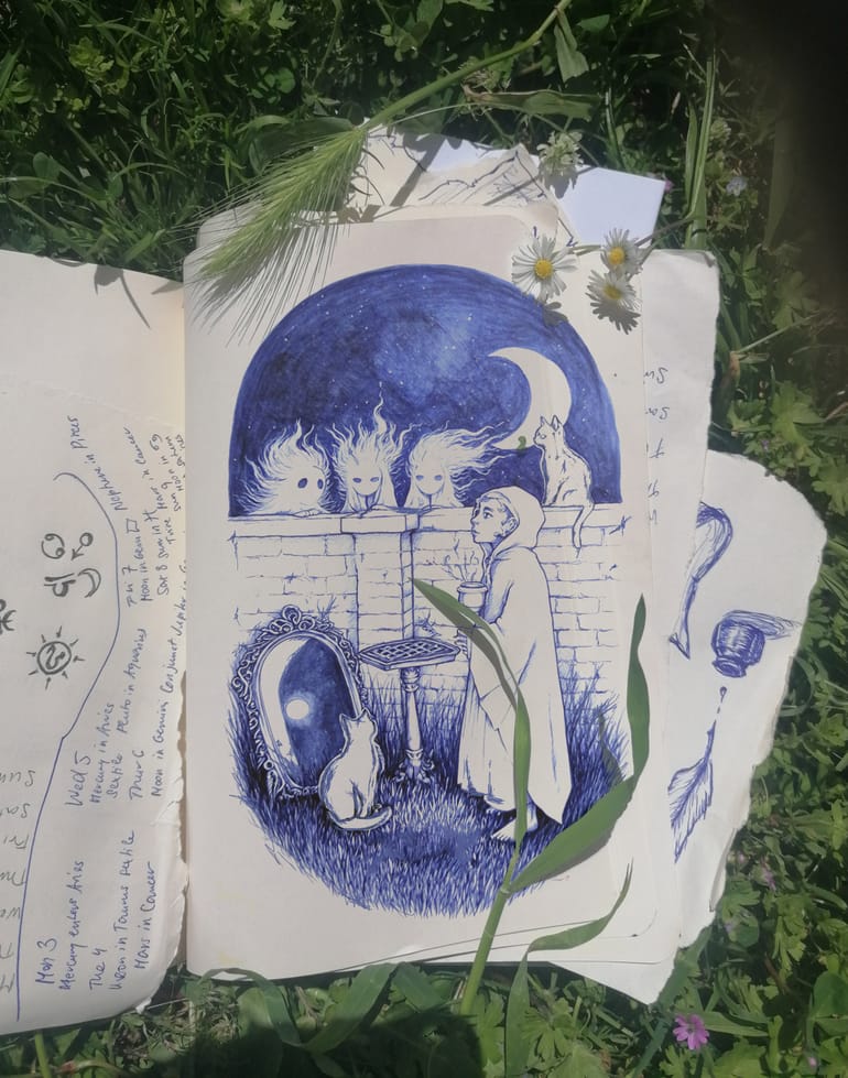 🔥👑🎭 AstroDoodle for Saturday, May 3rd