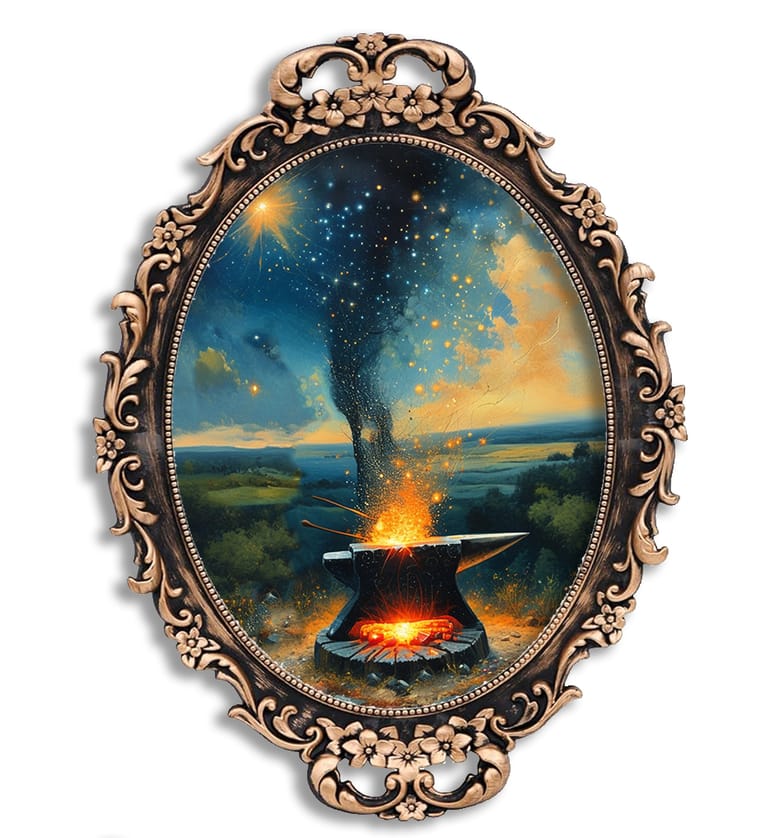 The Forge of Becoming: A Guided Meditation Journey of Myth, Alchemy & Rebirth